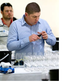Peter Kelly during the 29th Advanced Wine Assessment Course