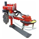 Figure 1. Clemens knife weeder with disc plough and rotary tiller